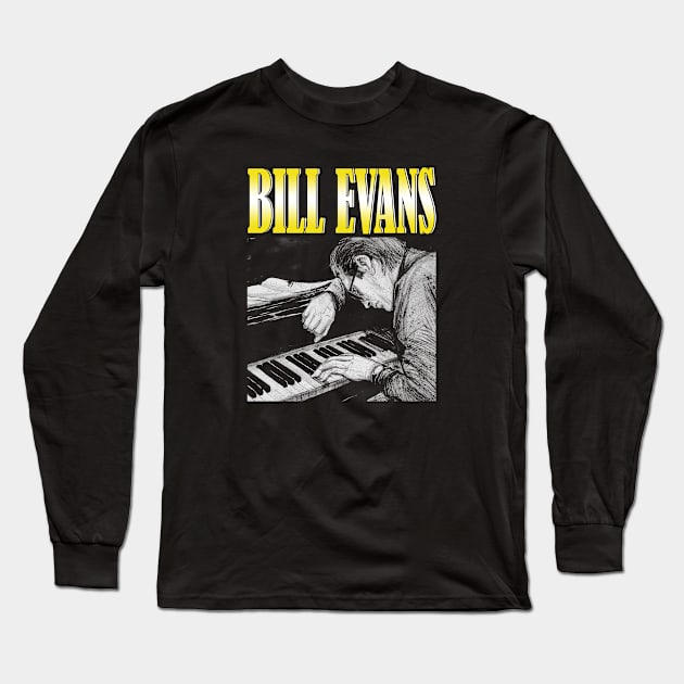 Bill Jazz Evans 5 Long Sleeve T-Shirt by CatheGioi